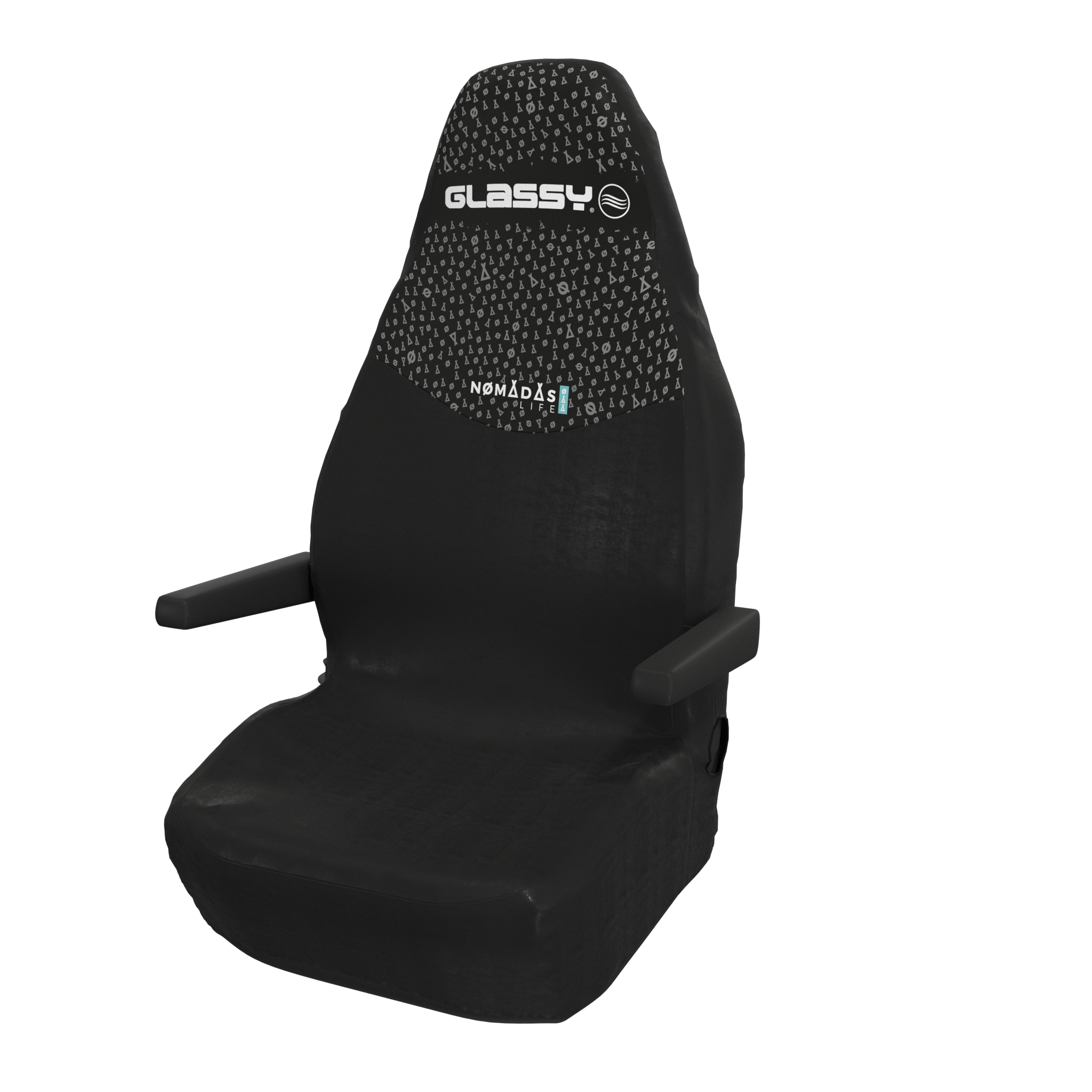 Funda de asiento impermeable NOMADAS LIFE by Glassy color negro