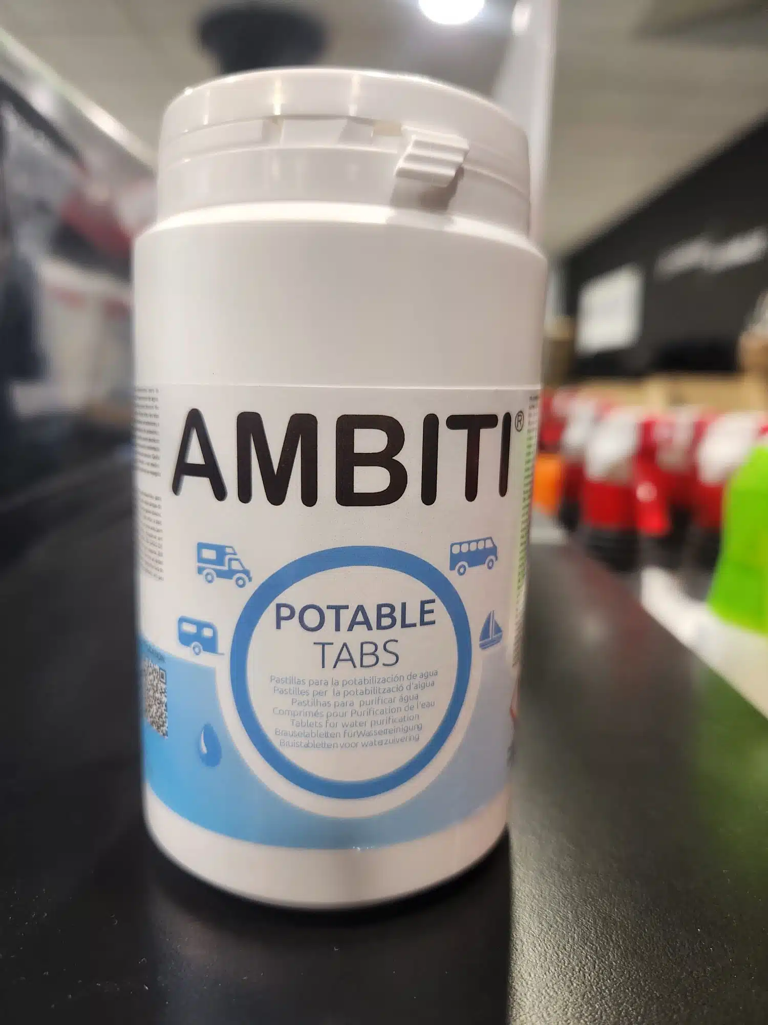 Pastillas potabilizadoras AMBITI 50 uds (potable tabs)