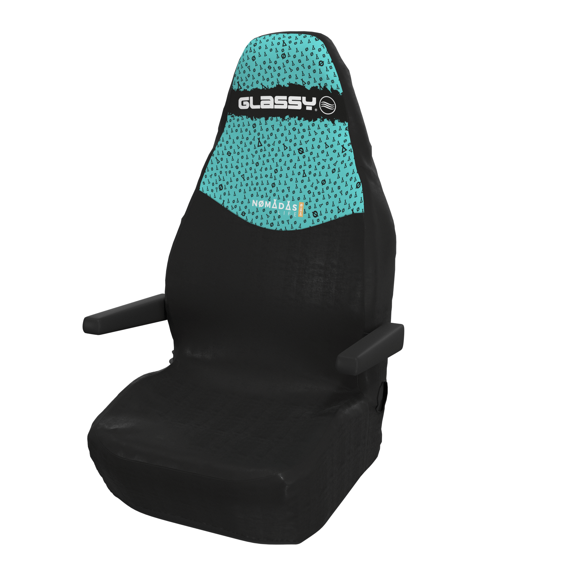 Funda de asiento impermeable NOMADAS LIFE by Glassy color turquesa