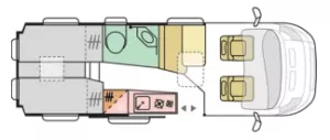 Plano Adria twin 640 SLB